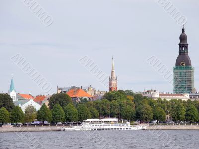 Old centre of Riga 