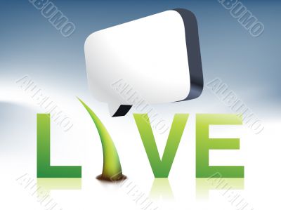 live logo