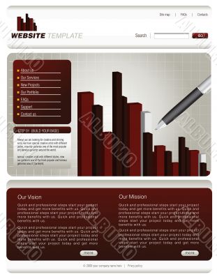 Website template