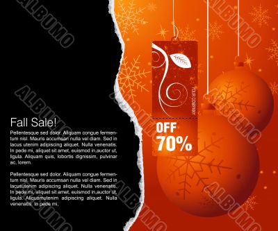 Sales and discount concept