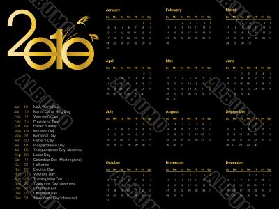 2010 Calendar