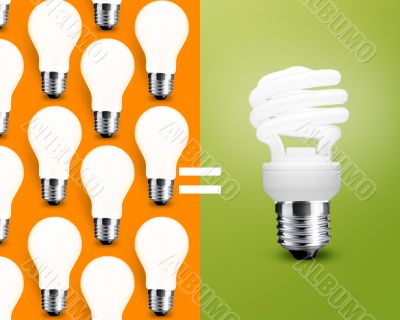 saving Light bulb