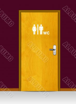 WC Water Cycle door