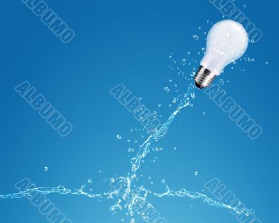 glowing Light bulb