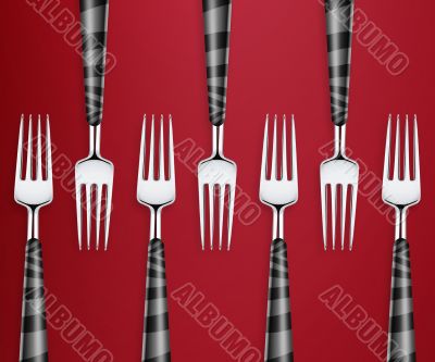 Set of forks Set of forks