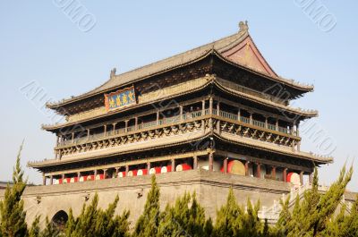 Drum Tower of Xian China