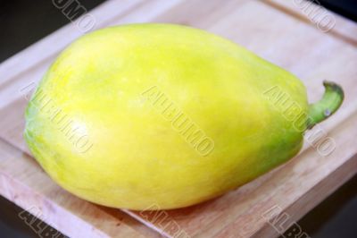 A Yellow Papaya