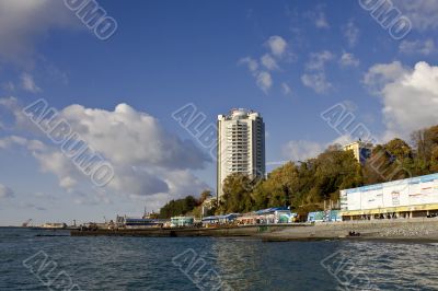 Sochi beach