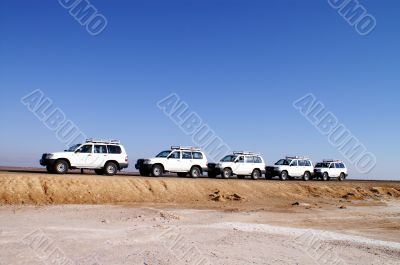 adventure with a jeep for tourists