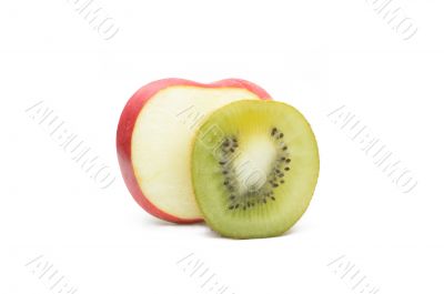 kiwi and apple kiwi and apple