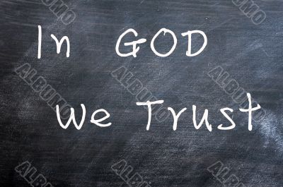 In God we trust