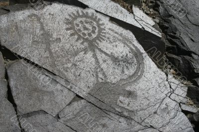 Rock-painting