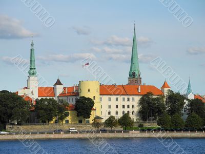 Castle of Riga in Latvia 