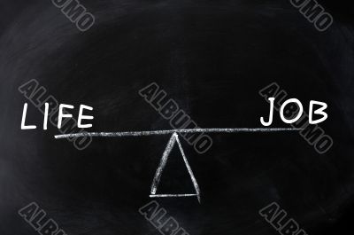Balance of life and job