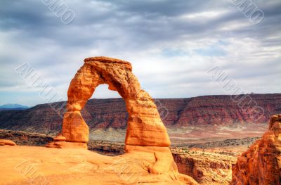 Delicate Arch at Arches National Park, Utah, USA