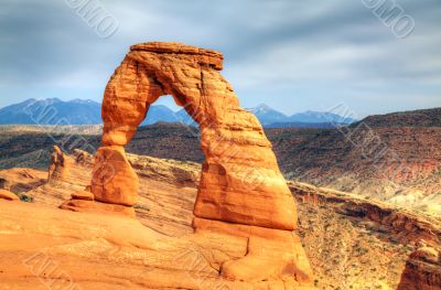 Delicate Arch at Arches National Park, Utah, USA