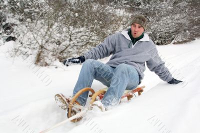 sled runs great young