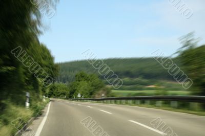 road in summer