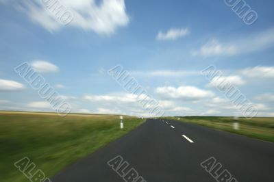 federal road and nature