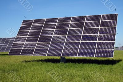 solar system on green meadow solar system on green meadow