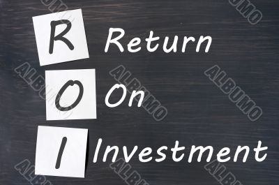 ROI acronym for Return on Investment
