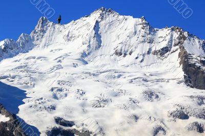 Caucasus mountains Dombai