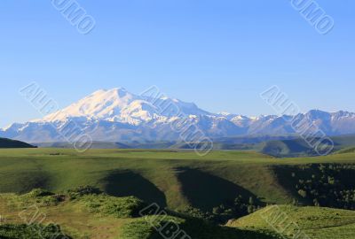 Highest top of Europe Elbrus