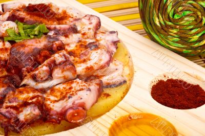 Octopus slices