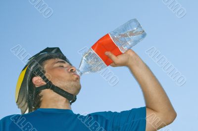 Thirsty man Thirsty man