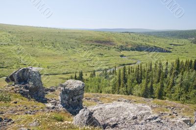 Green northern valley