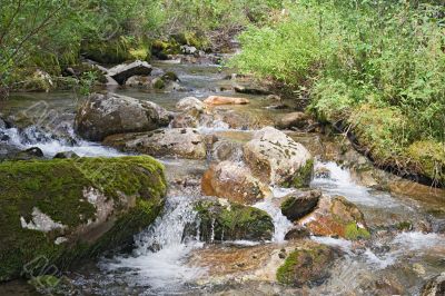 Mountain river Mountain river