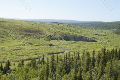 Green northern valley