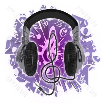 Headphones and music Headphones and music