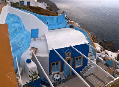 Santorini house