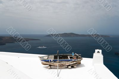 Boat on the roof