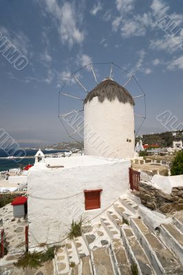 Windmill in the upper town