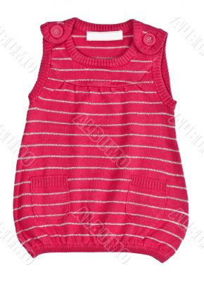 child red striped sweater