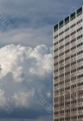 High building and bulk cumulus