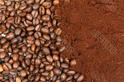 background of coffee