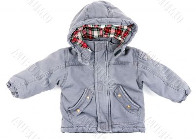 Children`s gray jacket