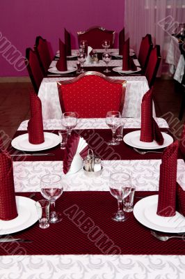 interior of the restaurant