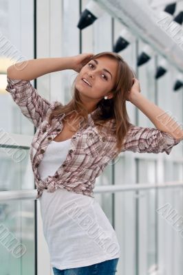 portrait of a beautiful girl