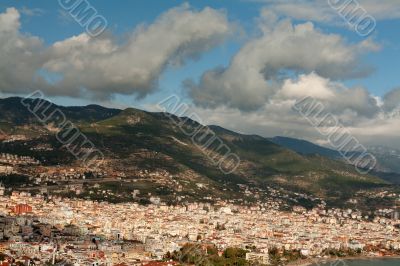 View of the city Alanya