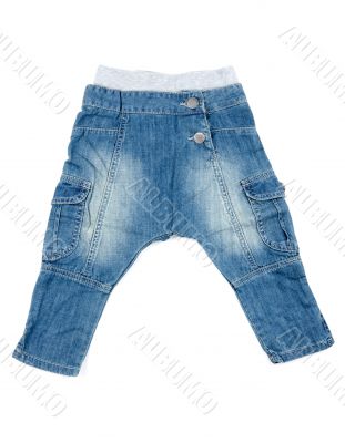 Children`s pants jeans Children`s pants jeans