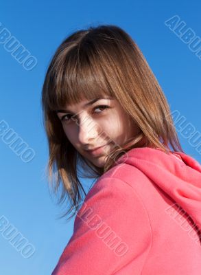 portrait of a beautiful young woman