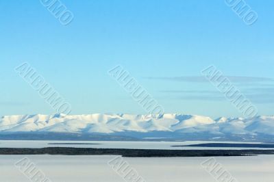landscape view of the mountains