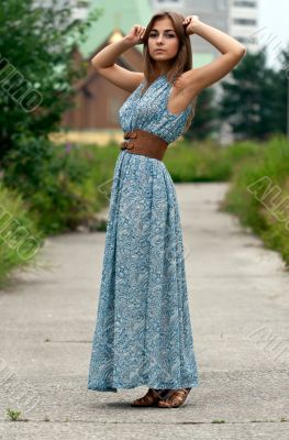 a tall, handsome woman