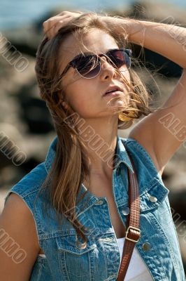 portrait of a beautiful girl