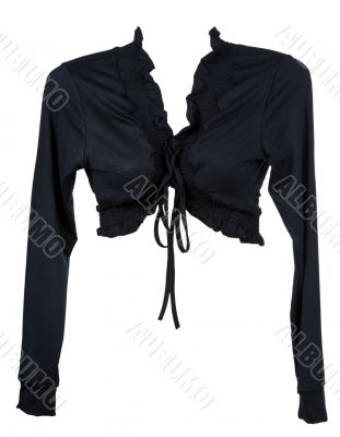 Fashionable black women`s blouse