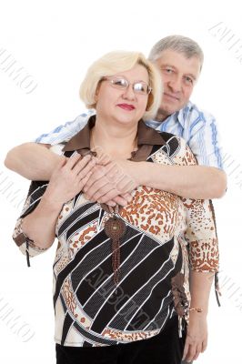 portrait of an elderly couple